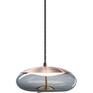 Изображение товара Подвесной светильник светодиодный Delight Collection Knot 9966P/D copper/blue