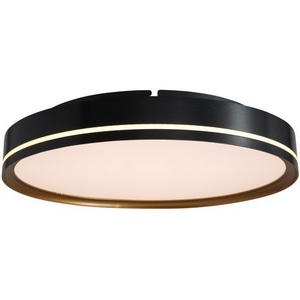 Изображение товара Потолочный светильник круглый светодиодный Delight Collection 0527 C0527-400A black/gold
