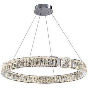 Изображение товара Подвесная люстра светодиодная Delight Collection D8010 D8010P/R/D600 silver кольцо