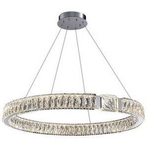 Изображение товара Подвесная люстра светодиодная Delight Collection D8010 D8010P/R/D800 silver кольцо