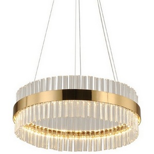 Изображение товара Подвесной светильник светодиодный Delight Collection Saturno D8532P/R600 gold
