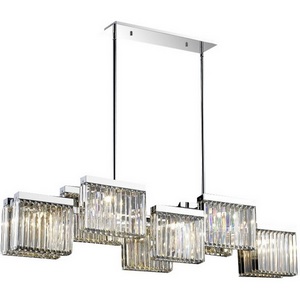 Изображение товара Подвесная люстра на штанге Delight Collection Broadway EP68031L-10 chrome