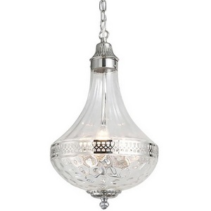 Изображение товара Подвесная люстра Delight Collection French Empire Glass KG0544P-4 nickel