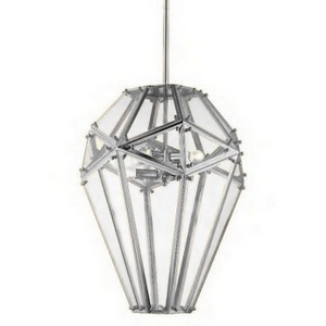 Изображение товара Подвесная люстра на штанге Delight Collection KG0809 KG0809P-8 chrome