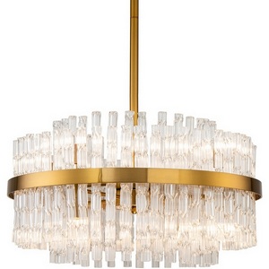 Изображение товара Подвесная люстра на штанге Delight Collection KG0907P KG0907P-8A brass