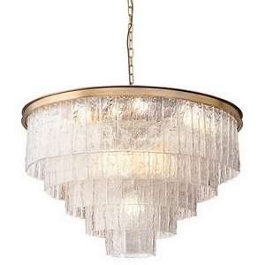 Изображение товара Подвесная люстра Delight Collection Glace KG0998P-10R brass