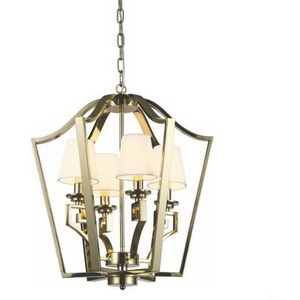 Изображение товара Подвесная люстра в форме клетки Delight Collection Presidential KM0701P-4 gold