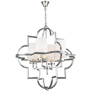 Изображение товара Подвесная люстра Delight Collection Mandeville KM0728P-4L nickel