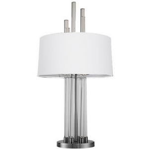 Изображение товара Настольная лампа Delight Collection Table lamp KM0921T nickel