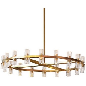 Изображение товара Потолочная люстра на штангеDelight Collection Arcachon KM1000P-36 brass