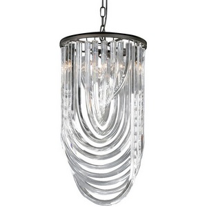 Изображение товара Подвесная люстра хрусталь Delight Collection Murano Glass KR0116P-3 black