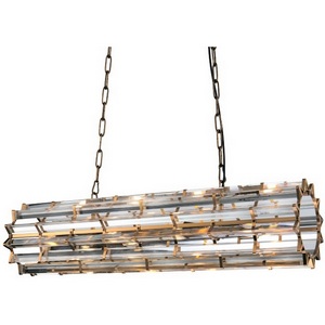 Изображение товара Подвесная люстра Delight Collection Etro KR0966P-8L brass