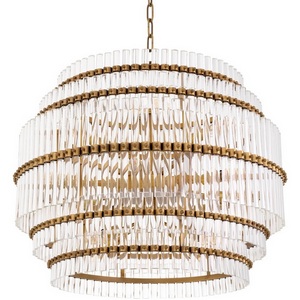 Изображение товара Подвесная люстра Delight Collection Scottsdale KR1568P-9 bronze