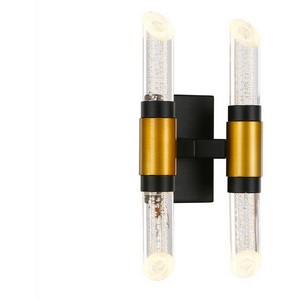 Изображение товара Бра светодиодное Delight Collection MD18001040 MB18001040-4A black/gold