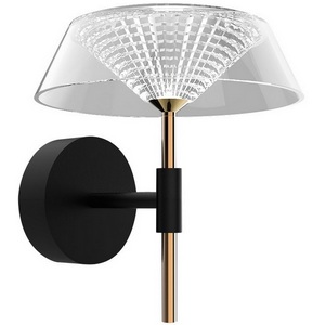 Изображение товара Бра светодиодное Delight Collection MD21001018 MB21001018-1A black/gold