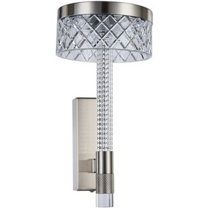 Изображение товара Бра светодиодное Delight Collection Diamond cut MB21020075-1A satin nickel