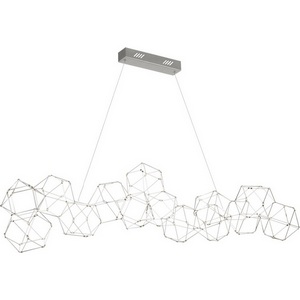 Изображение товара Подвесная люстра светодиодная Delight Collection Lucciola MD18001068-14A chrome