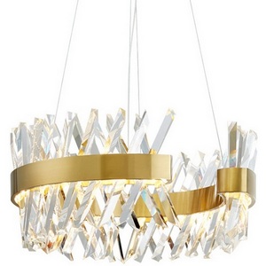 Изображение товара Подвесная люстра светодиодная Delight Collection Akasha MD18162246-600A light antique brass