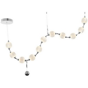 Изображение товара Подвесной светильник светодиодный Delight Collection Elliot Diamante MD20001012-11A chrome