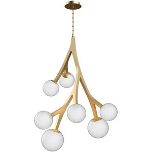 Изображение товара Подвесная люстра Delight Collection MD2050 MD2050-7A gold в форме шара