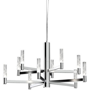 Изображение товара Подвесная люстра светодиодная Delight Collection MD2051 MD2051-10A chrome
