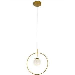 Изображение товара Подвесной светильник светодиодный Delight Collection Elliot Diamante MD21001043-1A gold кольцо