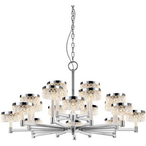 Изображение товара Подвесная люстра светодиодная Delight Collection Diamond cut MD21020075-20A chrome