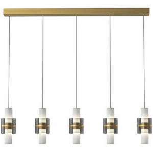 Изображение товара Подвесной светильник светодиодный Delight Collection MD22001004 MD22001004-5A gold