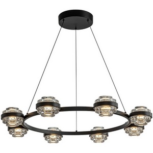Изображение товара Подвесная люстра светодиодная Delight Collection Indiana MD22030002-8A black