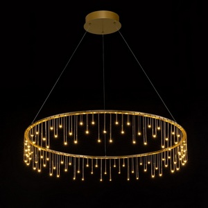 Изображение товара Подвесной светильник светодиодный Delight Collection MD23001008 MD23001008-1G gold