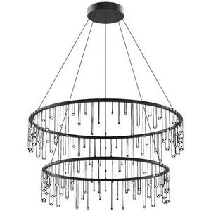 Изображение товара Подвесной светильник светодиодный Delight Collection MD23001008 MD23001008-2B black