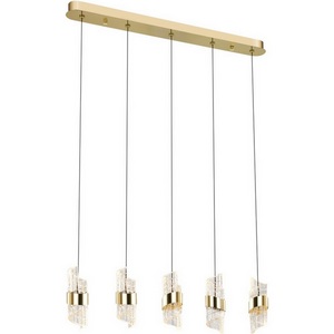 Изображение товара Подвесной светильник светодиодный Delight Collection MD23001022 MD23001022-5B gold