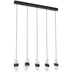 Изображение товара Подвесной светильник светодиодный Delight Collection MD23001022 MD23001022-5B matt black