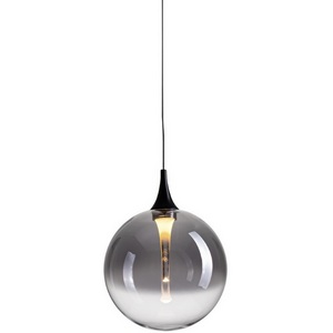 Изображение товара Подвесной светильник светодиодный Delight Collection MD23001045 MD23001045H-1A black/smoky в форме шара