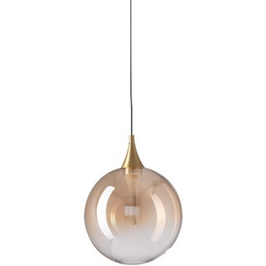 Изображение товара Подвесной светильник светодиодный Delight Collection MD23001045 MD23001045H-1A brass/champagne в форме шара
