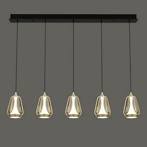 Изображение товара Подвесной светильник светодиодный Delight Collection MD24001011 MD24001011-5B brass/champagne