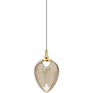 Изображение товара Подвесной светильник светодиодный Delight Collection MD24001012 MD24001012-1A brass/champagne