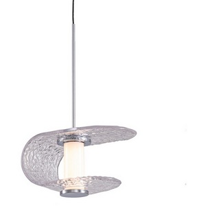 Изображение товара Подвесной светильник светодиодный Delight Collection MD24020901 MD24020901-1A chrome/clear