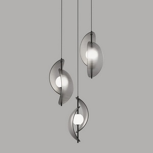 Изображение товара Подвесной светильник светодиодный Delight Collection MD24030035 MD24030035-3A black/smoky