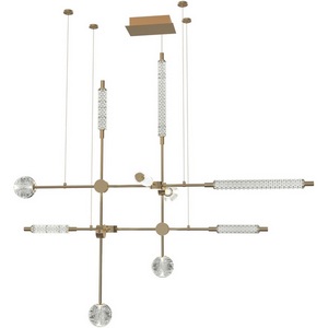 Изображение товара Подвесной светильник светодиодный Delight Collection MD24083005 MD24083005-10AY-001 gold