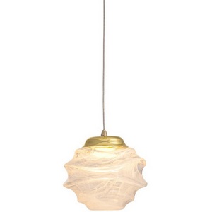 Изображение товара Подвесной светильник светодиодный Delight Collection MD25030003 MD25030003-1A gold/clear