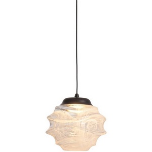 Изображение товара Подвесной светильник светодиодный Delight Collection MD25030003 MD25030003-1A matt black/clear