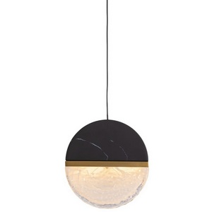 Изображение товара Подвесной светильник светодиодный Delight Collection MD25030008 MD25030008-1A brass/black