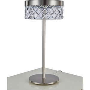 Изображение товара Настольная лампа светодиодная Delight Collection Diamond cut MT21020075-1A satin nickel