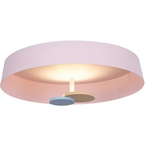 Изображение товара Потолочный светильник круглый светодиодный Delight Collection MX19001031 MX19001031-1A pink
