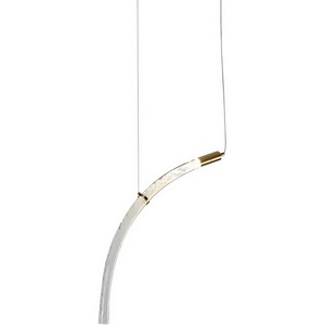 Изображение товара Подвесной светильник светодиодный Delight Collection OD2412 OD2412-1 gold/clear