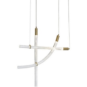 Изображение товара Подвесной светильник светодиодный Delight Collection OD2412 OD2412-3 gold/clear