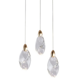 Изображение товара Подвесной светильник светодиодный Delight Collection OD2440 OD2439-3 gold/clear