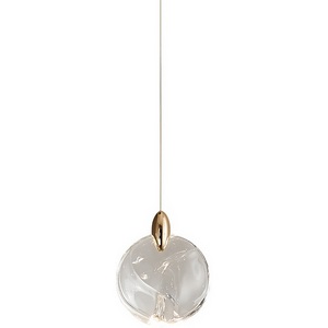 Изображение товара Подвесной светильник светодиодный Delight Collection OD2440 OD2440-1 gold/clear