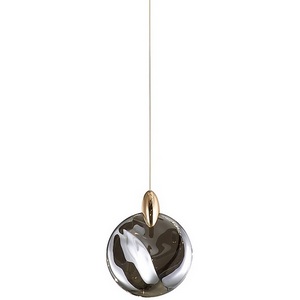 Изображение товара Подвесной светильник светодиодный Delight Collection OD2440 OD2440-1 gold/grey